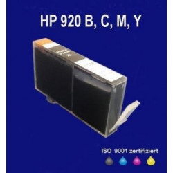 HP 920BK ohne Chip Tintenpatrone kompatibel