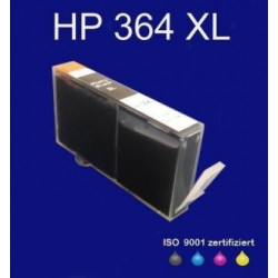 HP 364PBK ohne Chip Tintenpatrone kompatibel